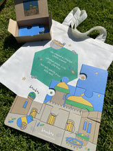 Load image into Gallery viewer, Girgian tote bag and magical 9 piece girgian themed puzzle